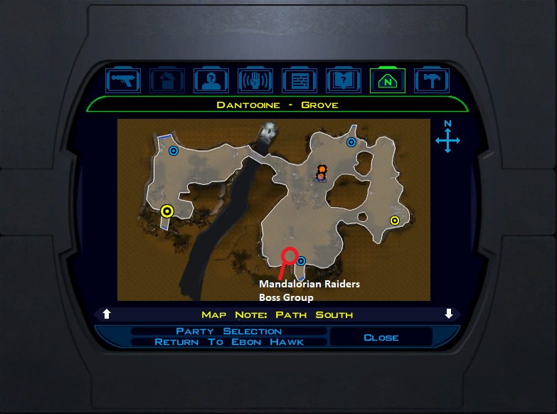 Mandalorian Raiders Grove Map Location